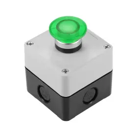 A19061100UX1511 UXCELL Push Switch Station Mushroom