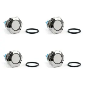 I011-A293 VIPIH Pin Normally Closed Flat Round Momentary Push
