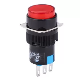 738673836762 WAL FRONT Round Switch Momentary Push Ac #2