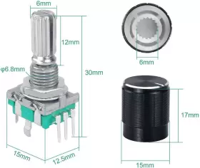 WYTP68 WAYINTOP Set Rotary Encoder Switch Push Digital #3