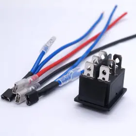 CA-KCD2-223-JT-X WEIDEER Polarity Reverse Switch Momentary Rv #2
