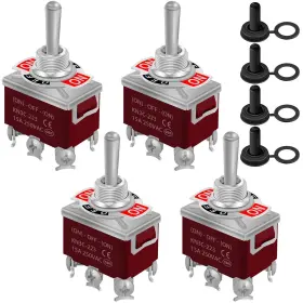 KL-C223-4P WEIDEER Waterproof Momentary Toggle Switch Pin