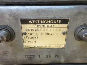 803A111G01 WESTINGHOUSE Relay Rotary Switch Ut Coil #2