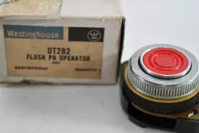 OT2B2 WESTINGOHUSE Pushbutton Flush Mount Momentary