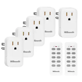 W02RC2506 WILAWELS Remote Control Outlet Wireless