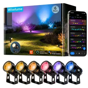 BYR-OGSL-ST-6D-16M WISELUME Rgbcw Smart Landscape Lighting