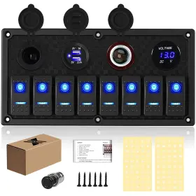 QYPCMY0011 XHTECHNOLOGY Marine Switch Panel Gang Waterproof