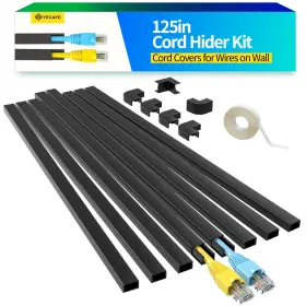 CMC03 YECAYE Cord Hider Channel Cover Wall Cable