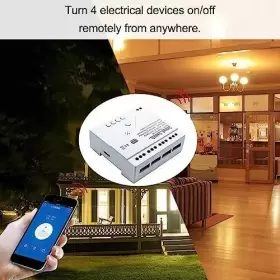 AYTU008 YITOUNIU Channel Tuya Smart Wifi Momentary Inching #3