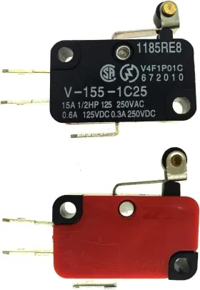LOX0001 YXQ Micro Limit Switch Roller Lever Arm Spdt Snap