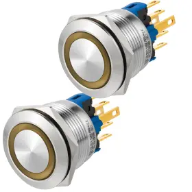 761312309501 ZJWZJH Latching Push Switch Spdt Waterproof