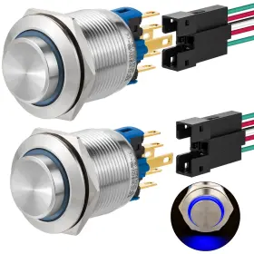 781509663230 ZJWZJH Certification Latching Push Switch Spdt