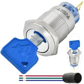 J19-611 ZJWZJH Key Switch Rotary Lock Mainta