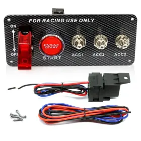 HX-KG18-3 ZOOKOTO Ignition Switch Panel Car Engine Start Push