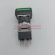1PCS Fuji Green Illuminated Button AH164-TL AH164TL New