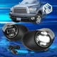 For 07-14 Toyota Tundra High Power LED Clear Front Bumper Fog Lights Lamp+Switch
