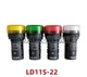 10PCS NEW DELIXI LD11s-22 LD11s22 LED INDICATOR LIGHTS 24VAC/DC 220VAC 380VAC