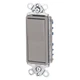 BRYANT 9803GRY Wall Switch,15A,Gray,3-Way Type,Rocker 52HE85