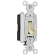 Legrand CSB20AC1ICC8 20 Amp 120/277V Toggle Switch Single Pole Ivory 1 Count