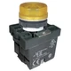 DAYTON 30G219 Pilot Light, Yellow, 22mm, LED 30G219