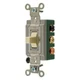 HUBBELL 1388i 2 Pole, 120/277 VAC, 30 A Toggle Switch - Free Shipping!!!