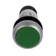 Eaton C22-D-G-K10 22.5 mm RQM Compact Pushbutton, Green, Plastic Actuator