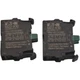 Lot of 2 NEW Eaton M22-K10 Contact Block Normally Open RMQ-Titan 22.5mm