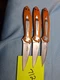 3 Kershaw leek 1660OR   U.S.A.    Flipper Knives   Camping   Fishing     Loc 712