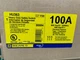 HU363 Square D 100 Amp 600V 3 Pole Non Fused Nema 1 Indoor Rated Disconnect New