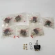 Lot of 8 - Carling 2LM54-73 Toggle Switch DPDT ON-OFF-ON 15A 125V/10A 250V NOS