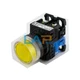 1Pcs New For Fuji E4 round protection button switch with light AR22G4L-10E3Y