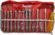 Xcelite 14 Piece, 3/16 to 1/2" Nut Driver & Screwdriver Set Hollow Shaft, Pla...