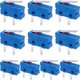 Taiss 10pcs Micro Switch 250V 5A 2 Pin 1NO Handle Limit Switch Tact Switch Se...