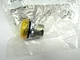 Allen Bradley 800FM-P5 Pilot Light Yellow Lighted Head