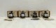 Lot of 4 Schneider Electric 9001KS43FB Harmony 30mm 3-Position Selector Switch