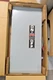 NIB GE GENERAL DUTY SAFETY SWITCH (RAINPROOF) 200A, 240V, CAT# TG4324R .  DS-757