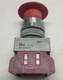 Idec AYW000 Red Push Pull Button 600 Volt 10 Amp HW-F01 HW-F10 1NC 1NO
