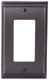 Amerock 1906990 Bronze Candler Single Rocker Switch Plate