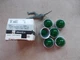 NEW Square D Class 9001 Type G2 Green Glass Caps, Box of 6  *FREE SHIPPING*