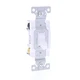 Eaton CSB420W White Commercial Grade 4-Way Toggle Wall Light Switch 20A 120/277V