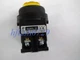 1pc New Fuji Yellow Head Lighted Push Button Switch AR30EOL E3