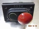 REES 03605-032 RED MUSHROOM PLUNGER PUSH BUTTON SWITCH