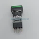 1PCS Fuji Green Illuminated Button AH164-TL AH164TL New