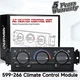 599-266 Heater A/C Air Conditioning Climate Control Panel HVAC Switch+