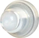 Blue Sea Systems 4135 Push Button Reset Only Circuit Breaker Boot, Clear