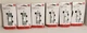 Lot of 6 GE Grounding Toggle Switches Single Pole White ~ Fast Easy Wiring