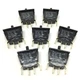Lot of 7 Omron D2D-3104 Door Interlock Power Switches, 16A DPST-NO, 3mm Min Gap