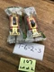 Lot of 2 BRYANT Tech Spec AC Toggle 3 Way Switches 4903 Brown 120-277VAC 20A