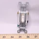 Leviton 15 Amp Single-Pole Toggle Framed 4-Way AC Switch, White 54504-2WS