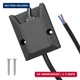 RVMARINEPAT Wired Toggle Switch 12V 30A Heavy Duty Waterproof Toggle Switch SPST
